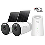 Produkt iGET HOMEGUARD HGWNK108402S - Wire-free 2K NVR 10CH + 2x bateriová kamera se solárními panely - iGET - Zabezpečení