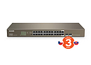 Produkt Tenda TEG1024F 22xRJ45 10/100/1000Mbps + 2xCombo RJ45/SFP 1Gbps, VLAN, Rackmount, Fanless - Tenda - Switche