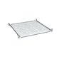 Produkt Police 19" 1U 450mm pevná RAL 7035 úchyt na přední i zadní lišty UP-14-G - Solarix - 19" příslušenství