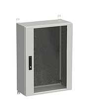 Produkt Rozvadeč nástěnný venkovní LC-20 18U 600x300 prosklené dveře 3bodový zámek LC-20-18U-63-12-G - Solarix - Venkovní s vyšším IP