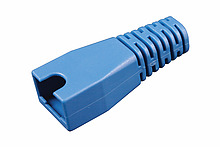 Produkt Ochrana RJ45 non-snag proof modrá S45NSP-BU pro kabely s celkovým průměrem do 5,5 mm - Solarix - Ochrany