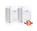 Produkt Tenda P200 Powerline Mini Adapter, 200 Mb/s, 2x LAN port 10/100 Mbps - Tenda - LAN pro 230V
