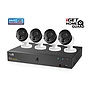 Produkt iGET HOMEGUARD HGNVK85304 - systém s PoE napájením, 8-kanálové NVR + 4x HGNVK930CAM FullHD kamera - iGET - Zabezpečení