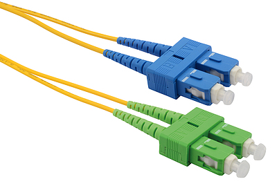Produkt Patch kabel 9/125 SCapc/SCupc SM OS 2m duplex  SXPC-SC/SC-APC/UPC-OS-2M-D - Solarix - Patch kabely