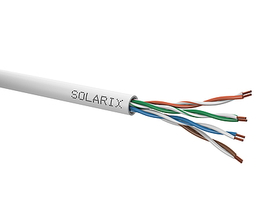 Produkt Kabel licna Solarix CAT5E UTP PVC šedý 305m/box SXKL-5E-UTP-PVC-GY - Solarix - Kabely licna