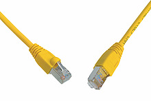 Produkt Patch kabel CAT6 SFTP PVC 1m žlutý snag-proof C6-315YE-1MB - Solarix - Patch kabely