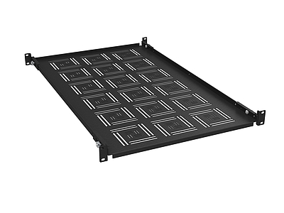 Produkt Police 19" 1U 750mm pevnÃ¡ BK Ãºchyt na pÅednÃ­ i zadnÃ­ liÅ¡ty UP-17-B - Solarix - 19" pÅÃ­sluÅ¡enstvÃ­