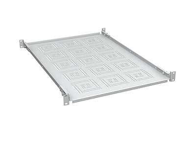 Produkt Police 19" 1U 650mm pevnÃ¡ RAL 7035 Ãºchyt na pÅednÃ­ i zadnÃ­ liÅ¡ty UP-16-G - Solarix - 19" pÅÃ­sluÅ¡enstvÃ­