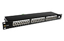 Produkt 19" patch panel Solarix 24 x RJ45 CAT6 STP černý 1U SX24-6-STP-BK - Solarix - Patch panely