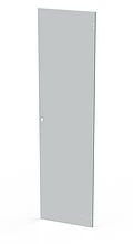 Produkt Dveře plechové pro LC-50, 45U, šířky 600, plné, RAL 7035, 1-bodový zámek - Solarix - Příslušenství