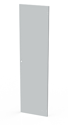 Produkt Dveře plechové pro LC-50, 45U, šířky 600, plné, RAL 7035, 1-bodový zámek - Solarix - Příslušenství