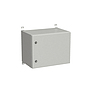 Produkt Rozvadeč nástěnný venkovní LC-20 9U 600x400 plechové dveře 2x1bodový zámek LC-20-9U-64-21-G - Solarix - Venkovní s vyšším IP