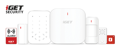 Produkt iGET SECURITY M6-4G Premium - Inteligentní zabezpečovací systém 4G LTE/Wi-Fi/Ethernet/GSM, set - iGET - Zabezpečení