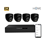 Produkt iGET HOME N85P4 NVR PoE kit + 4x camera, 3K (5 MPx) resolution, set - iGET - Chytrá domácnost
