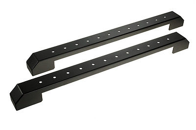 Produkt Sada soklÅ¯ k vÃ½stavnÃ­mu rÃ¡mu, BK, (2ks) VR-SOK-B - Solarix - OtevÅenÃ© rÃ¡my 19"