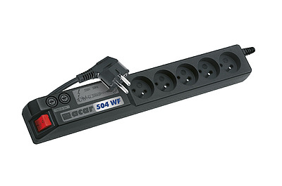 Produkt Napajeci panel ACAR A-504, 3 m, 5 pozic, s pÅepÄÅ¥ovou ochranou bez vany ACAR-A-504 - Solarix - 19" pÅÃ­sluÅ¡enstvÃ­