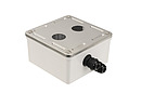Produkt Průmyslový box Solarix s nerez čelem pro 2 x zásuvkový modul IP67 SX2-IN-0-GY - Solarix - Zásuvky