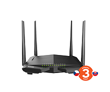 Produkt Tenda V12 Wireless AC1200 VDSL2/ADSL Router 802.11ac/a/b/g/n,1200 Mb/s,1x DSL, 4x GWAN/GLAN - Tenda - VDSL/ADSL