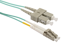 Produkt Patch kabel Solarix 50/125 LCupc/SCupc MM OM3 3m duplex SXPC-LC/SC-UPC-OM3-3M-D - Solarix - Patch kabely