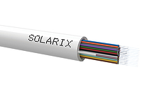 Produkt Riser kabel Solarix 48vl 9/125 LSOH E<sub>ca</sub> bílý SXKO-RISER-48-OS-LSOH-WH - Solarix - Kabel optický