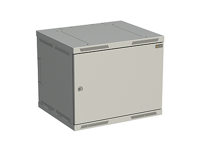 Produkt RozvadÄÄ nÃ¡stÄnnÃ½ SENSA 9U 500mm, dveÅe plech, RAL 7035, SENSA-9U-65-21-G - Solarix - NÃ¡stÄnnÃ© 19"