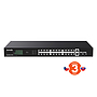 Produkt Tenda TEG1128P-24-250W (24xPoE 802.3af/at 10/100/1000Mbps, Uplink 2x RJ45 + 2xSFP) PoE budget 230W - Tenda - Switche