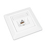 Produkt Zásuvka Solarix CAT5E UTP 1 x RJ45 pod omítku bílá SX9-1-5E-UTP-WH - Solarix - Zásuvky