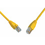 Produkt Patch kabel CAT6 SFTP PVC 0,5m žlutý snag-proof C6-315YE-0,5MB - Solarix - Patch kabely