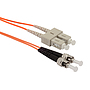 Produkt Patch kabel Solarix 50/125 SCupc/STupc MM OM2 2m duplex SXPC-SC/ST-UPC-OM2-2M-D - Solarix - Patch kabely