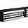 Produkt Patch panel Solarix 24 x RJ45 CAT6 UTP 350 MHz černý 1U SX24-6-UTP-BK - Solarix - Patch panely