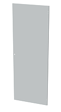 Produkt Dveře plechové pro LC-50, 45U, šířky 800, plné, RAL 7035, 1-bodový zámek - Solarix - Příslušenství