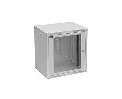 Produkt RozvadÄÄ nÃ¡stÄnnÃ½ GrandN DUO 12U 450mm, dveÅe sklo, RAL 7035, GrandND-12U-645-11-G - Solarix - NÃ¡stÄnnÃ© 19"