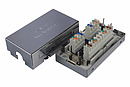 Produkt Spojovací box CAT5E STP 8p8c LSA+/Krone KRJS45-VEB5 - Solarix - Spojovací boxy