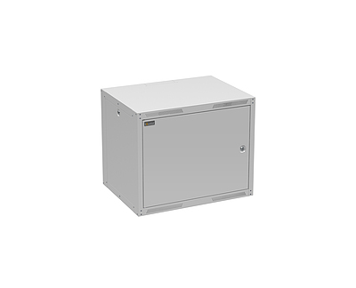 Produkt RozvadÄÄ nÃ¡stÄnnÃ½ GrandN DUO 9U 450mm, dveÅe plech, RAL 7035, GrandND-9U-645-21-G - Solarix - NÃ¡stÄnnÃ© 19"