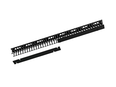 Produkt Vertikální kabelový žlab, s víkem 42U BK, SX-VZ-42-B - Solarix - Příslušenství