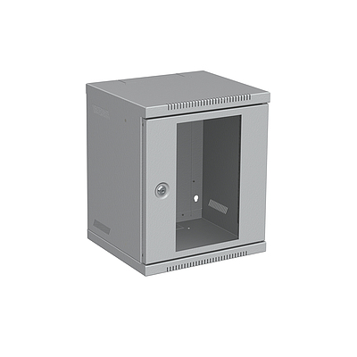 Produkt NÃ¡stÄnnÃ½ rozvadÄÄ 10" 6U RAL 7035 sklenÄnÃ© dveÅe LC-10-6-11-G - Solarix - NÃ¡stÄnnÃ© 10"