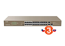 Produkt Tenda TEF1126P-24-410W (24xPoE 802.3af/at 10/100Mbps, Uplink 1xRJ45 + 1xSFP 1Gbs),370W - Tenda - Switche