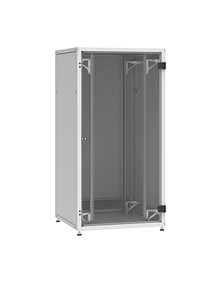 Produkt RozvadÄÄ LC-50 33U, 800x800 RAL 7035, sklenÄnÃ© dveÅe  - Solarix - StojanovÃ© 19"