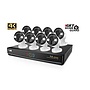 Produkt iGET HOMEGUARD HGNVK164908 - Ultra HD 4K systém s PoE napájením, 16-kanálové NVR + 8x HGNVK936CAM 4K kamera - iGET - Zabezpečení