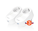 Produkt Tenda PH6 Powerline Gigabit adapter AV1000, 1000 Mb/s, 2x GLAN, HomeplugAV2, 2ks - Tenda - LAN pro 230V