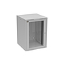 Produkt Rozvaděč nástěnný GrandN DUO 16U 600mm, dveře sklo, RAL 7035, GrandND-16U-66-11-G - Solarix - Nástěnné 19"