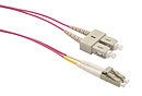 Produkt Patch kabel 50/125 LCupc/SCupc MM OM4 5m duplex SXPC-LC/SC-UPC-OM4-5M-D - Solarix - Patch kabely