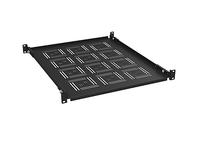 Produkt Police 19" 1U 550mm pevnÃ¡ BK Ãºchyt na pÅednÃ­ i zadnÃ­ liÅ¡ty UP-15-B - Solarix - 19" pÅÃ­sluÅ¡enstvÃ­