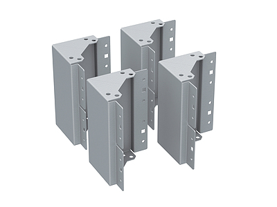 Produkt UniverzÃ¡lnÃ­ sada rohÅ¯ podstavcÅ¯ vÃ½Å¡ky 200mm vÄ. montÃ¡Å¾nÃ­ sady RAL7035 - Solarix - PÅÃ­sluÅ¡enstvÃ­