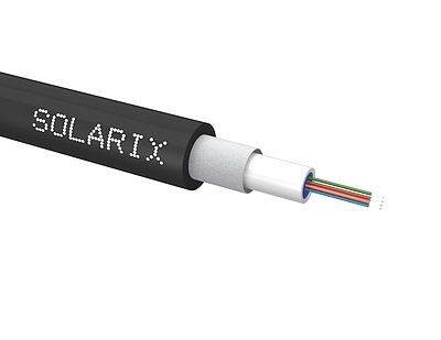 Produkt Univerzální kabel CLT Solarix 08vl 50/125 LSOH E<sub>ca</sub> OM3 černý SXKO-CLT-8-OM3-LSOH - Solarix - Kabel optický
