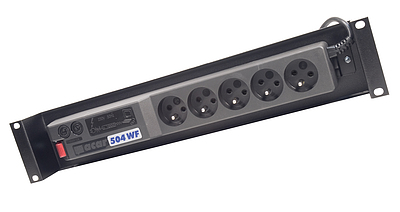 Produkt Napajeci panel ACAR A-504, 3 m, 5 pozic, s pÅepÄÅ¥ovou ochranou vÄetnÄ vany ACAR-A-504-V - Solarix - 19" pÅÃ­sluÅ¡enstvÃ­