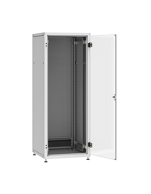 Produkt Rozvaděč LC-50 33U, 600x600 RAL 7035, skleněné dveře - Solarix - Stojanové 19"