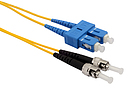 Produkt Patch kabel 9/125 SCupc/STupc SM OS 2m duplex SXPC-SC/ST-UPC-OS-2M-D - Solarix - Patch kabely
