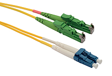 Produkt Patch kabel 9/125 E2000apc/LCupc SM OS 2m duplex SXPC-E2000/LC-APC/UPC-OS-2M-D - Solarix - Patch kabely