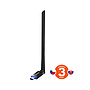 Produkt Tenda U11 Pro Wireless AX900 USB Adapter, 802.11ax/ac/b/g/n, 886 Mbps, anténa 6 dBi - Tenda - Wi-Fi adaptéry